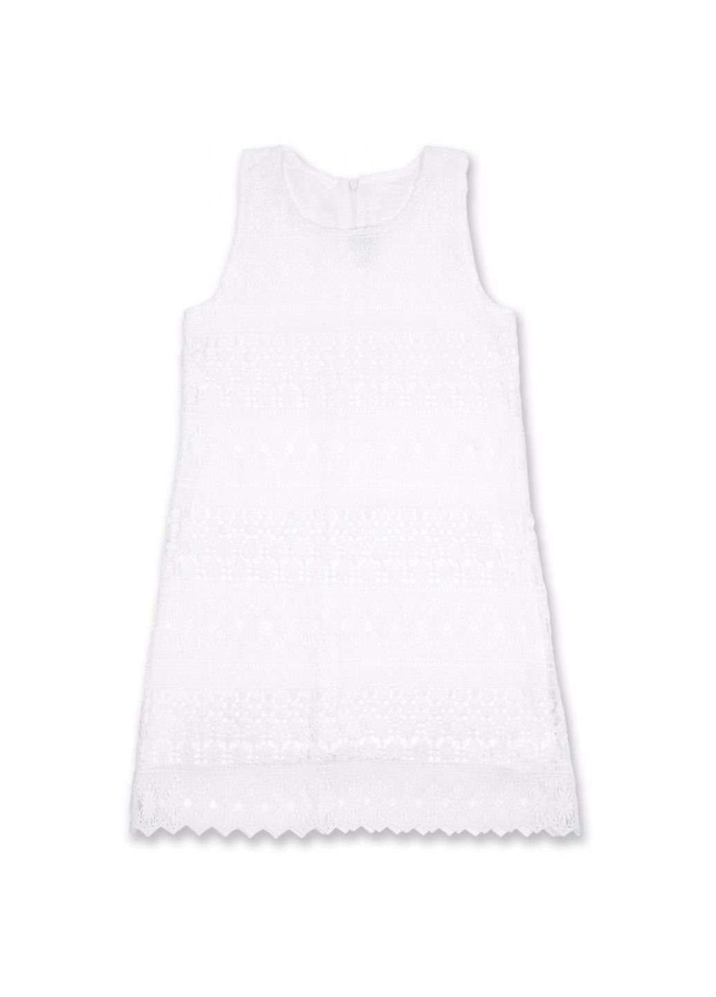 Комбинированное платье кружевное (8859-134g-cream) Breeze (251326468)