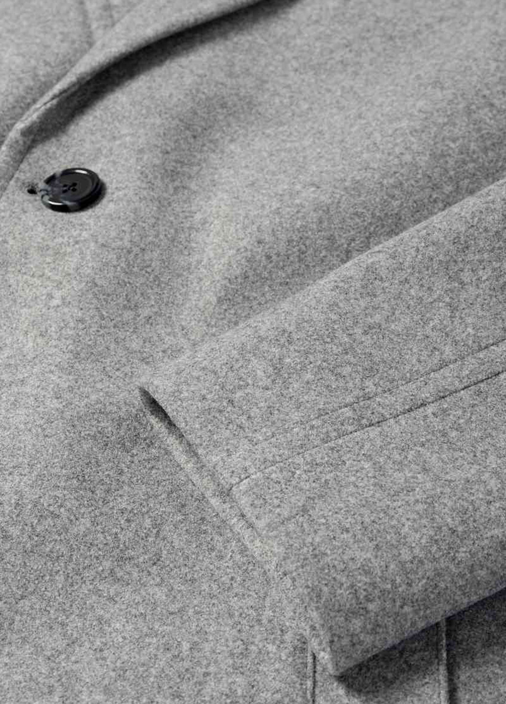 Светло-серое демисезонное Пальто однобортное C&A