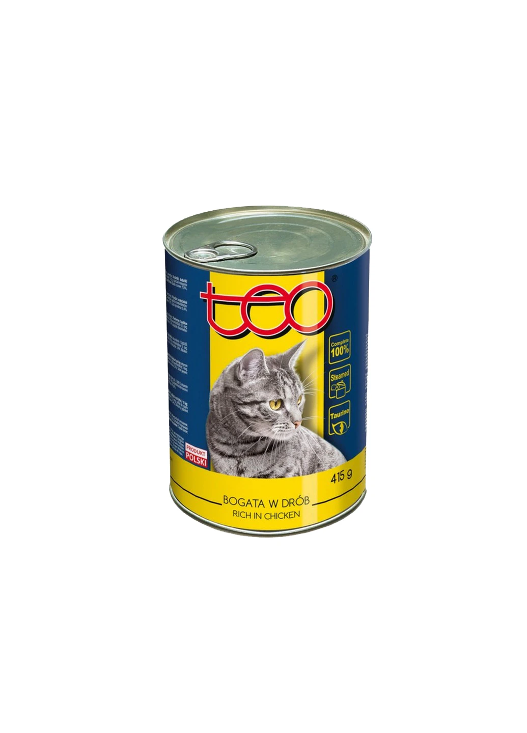 Консерва для котів з куркою ТЕО, 415 гр TEO (193220515)