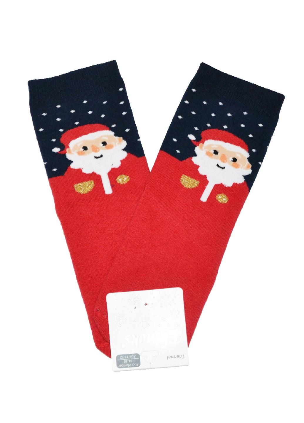 Шкарпетки Ekinoks новорічні червоні повсякденні