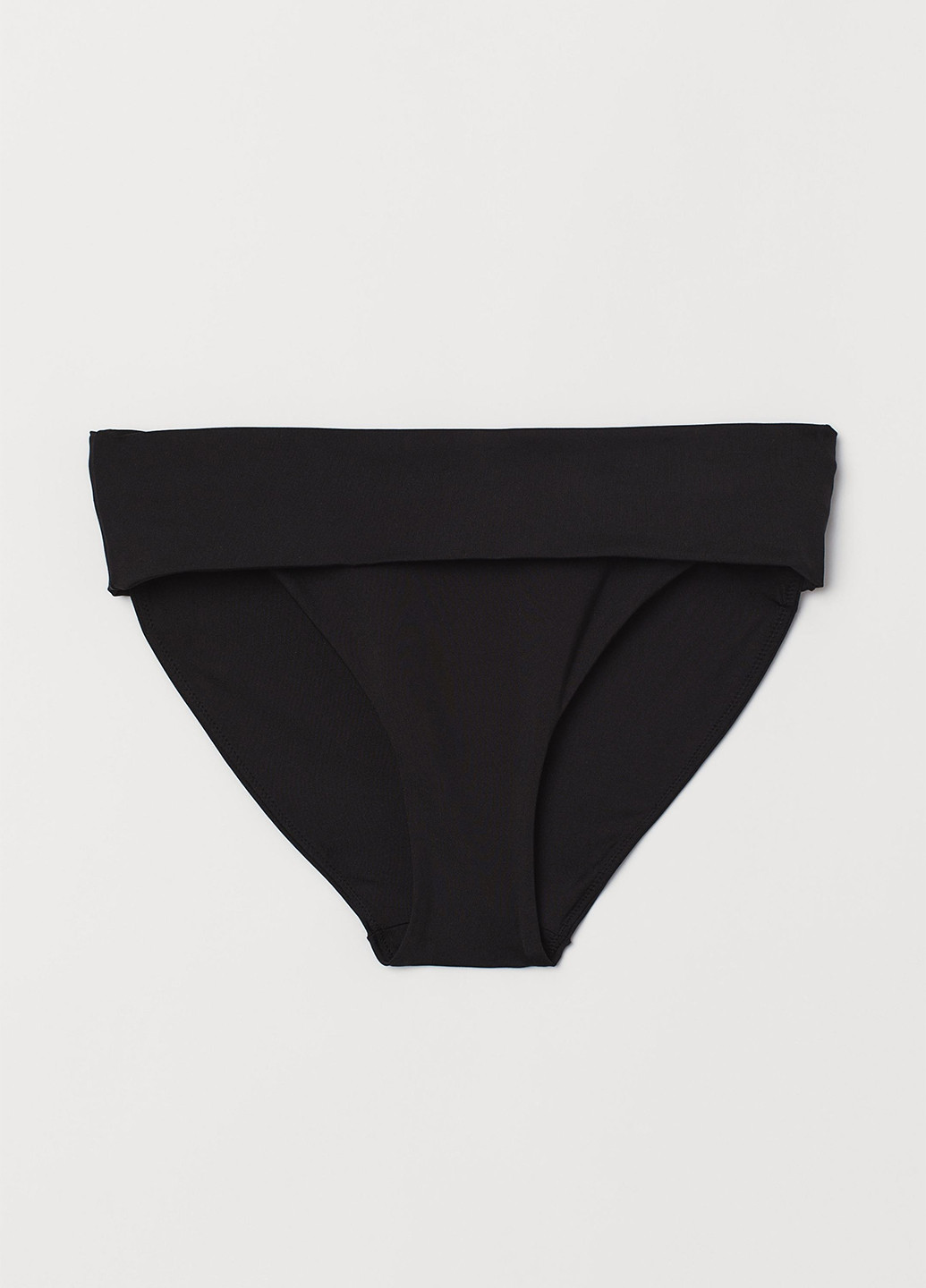 Черные купальные трусики-плавки однотонные H&M