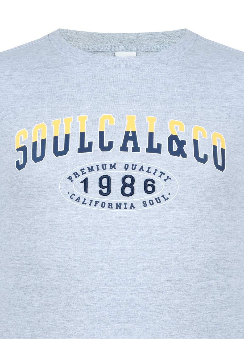 Сіро-голубий футболка Soulcal & Co