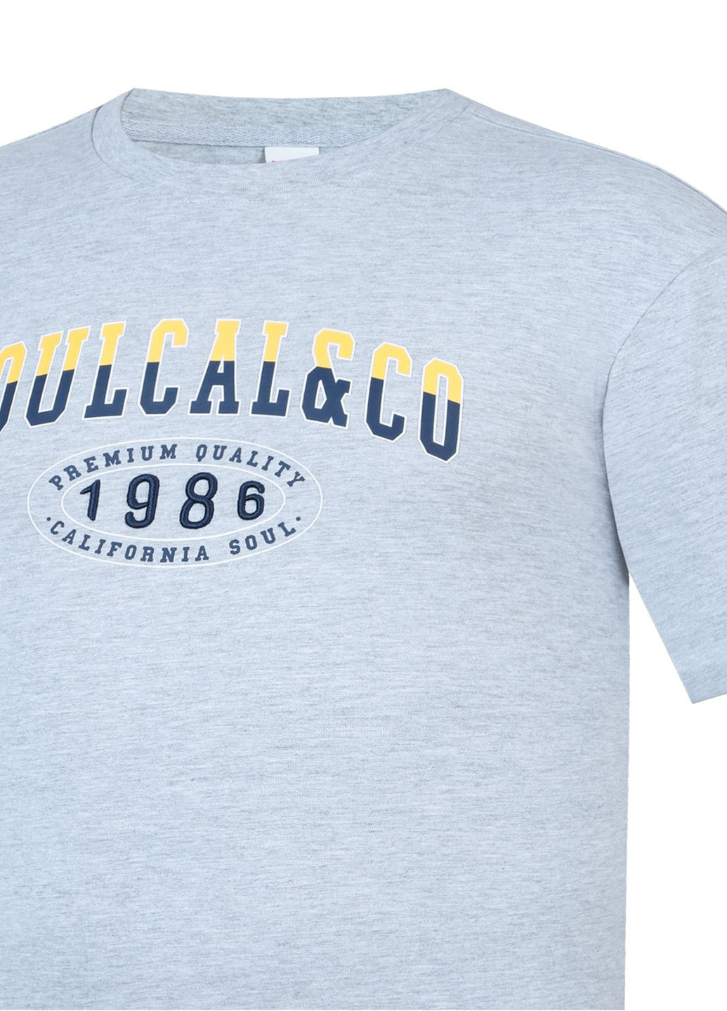Сіро-голубий футболка Soulcal & Co