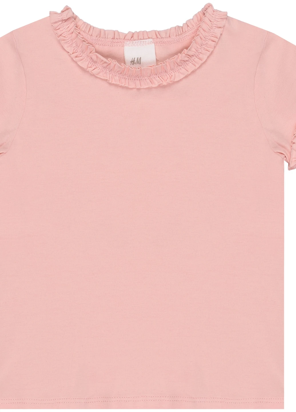 Рожева літня футболка H&M