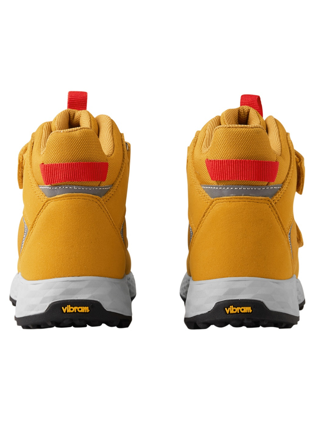 Желтые осенние ботинки на липучках Reima