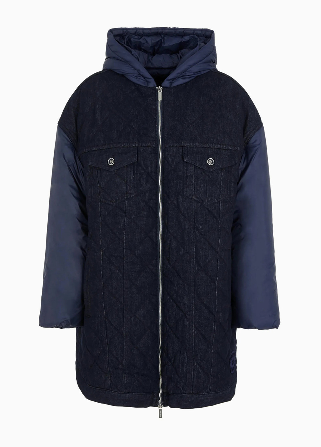 Синяя демисезонная куртка Armani Exchange