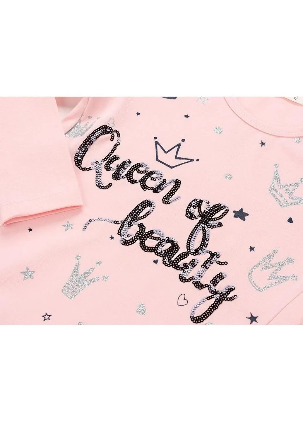 Синий демисезонный костюм десткий "qween of beauty" (11421-92g-pink) Breeze
