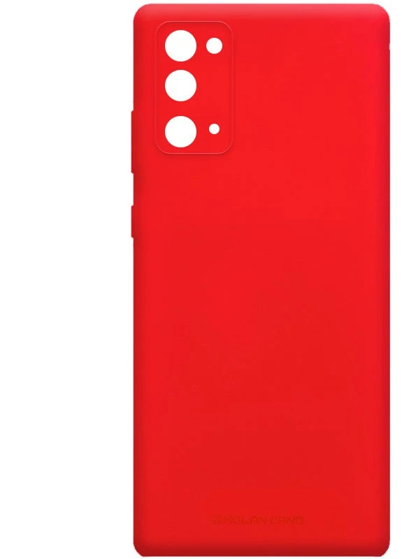 TPU чохол Smooth для Samsung Galaxy Note 20 Червоний (is_00000038112_3) Molan Cano (238479121)
