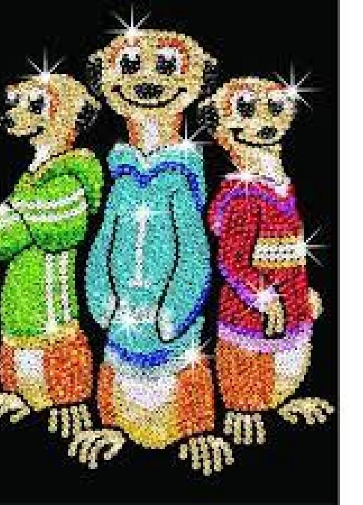 Набор для творчества RED Rascals Meerkats (SA1008) Sequin Art (202374260)