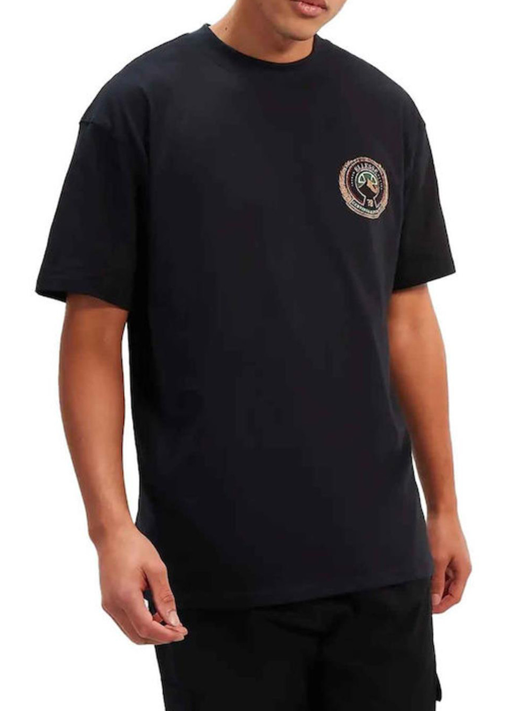 Черная футболка sht19117-011 Ellesse MEDALLIO T-SHIRT