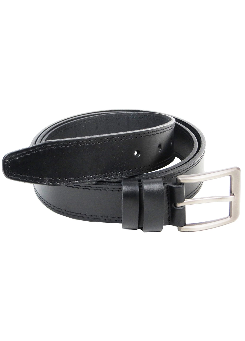Мужской кожаный ремень 130-150х3,8 см Skipper (254595137)