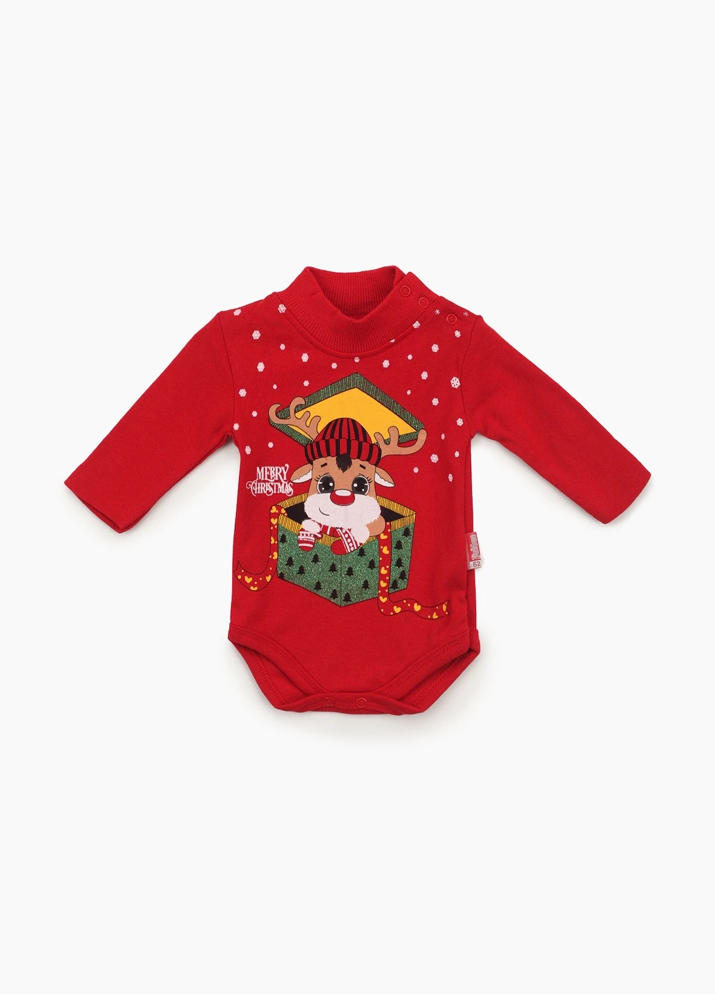 Красный зимний костюм боди+лосины Baby Show