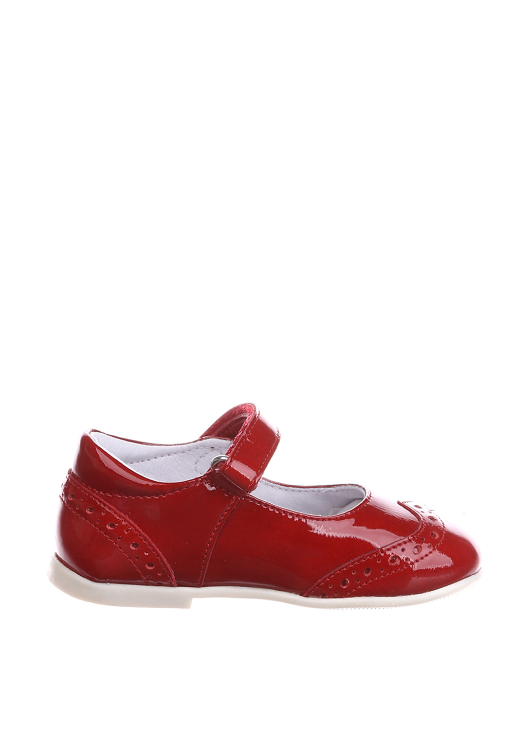 Красные туфли без каблука Naturino