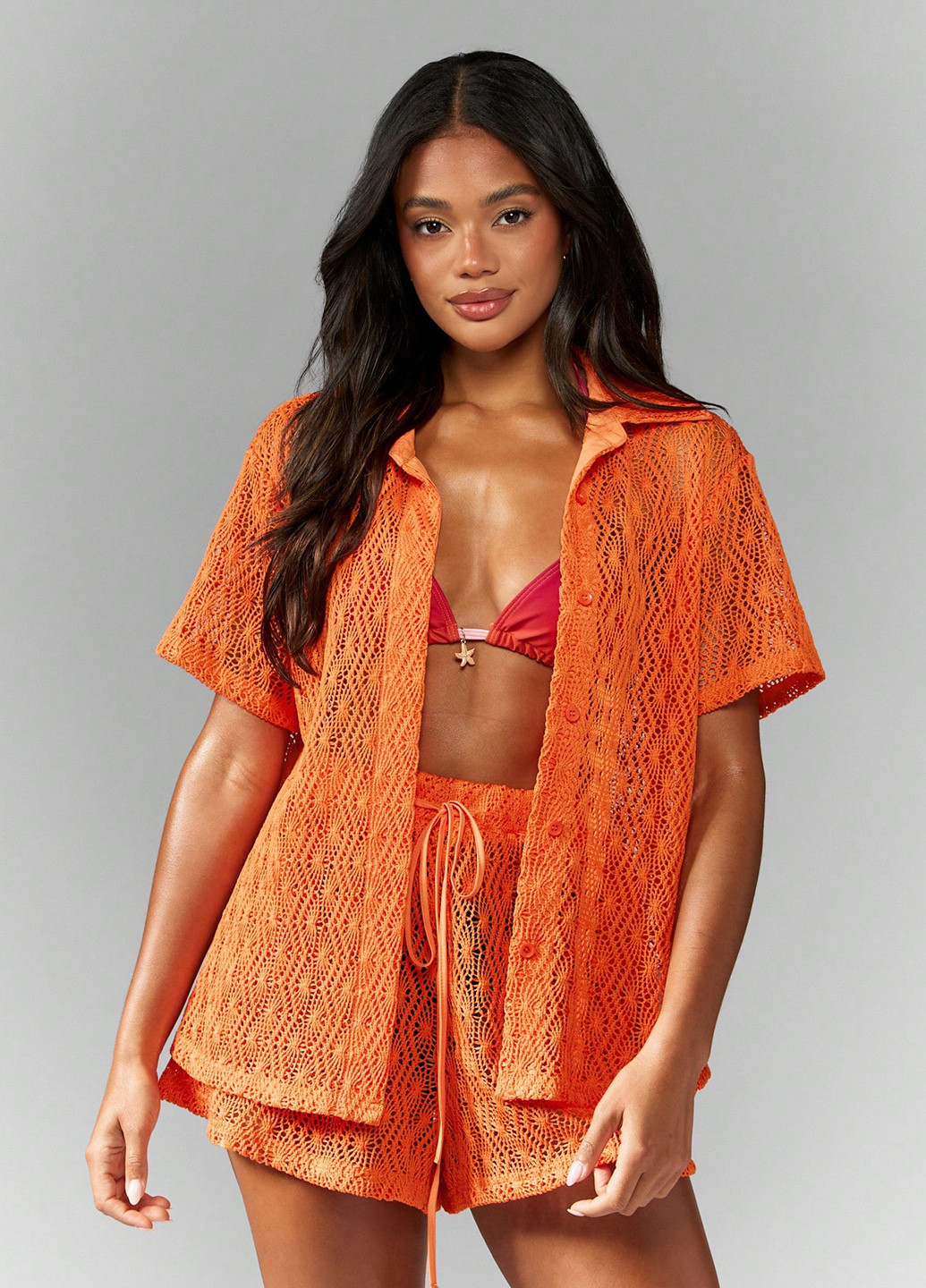 Костюм (блуза, шорты) SHEIN (366512583)