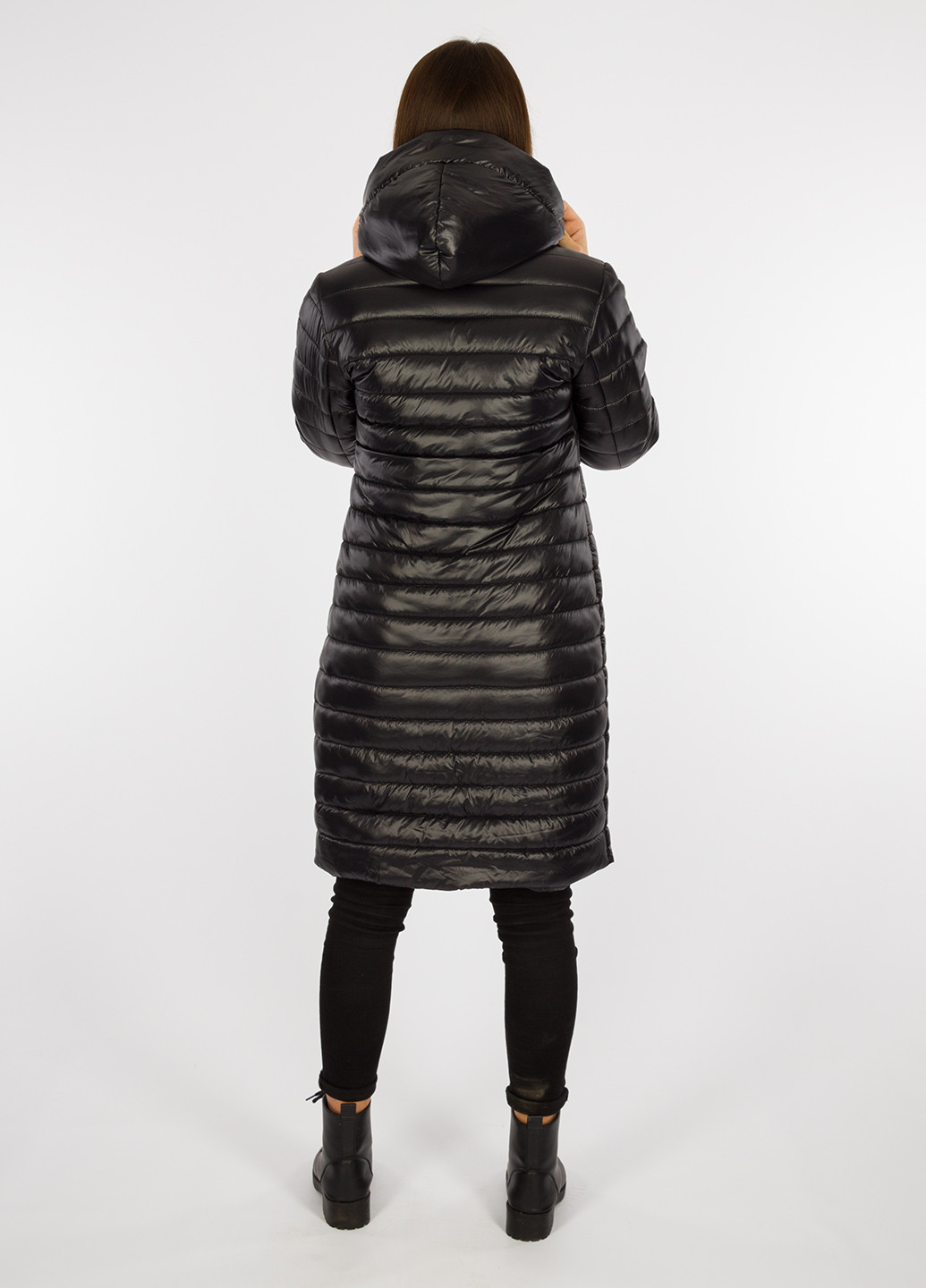 Черная зимняя куртка-пуховик Westland