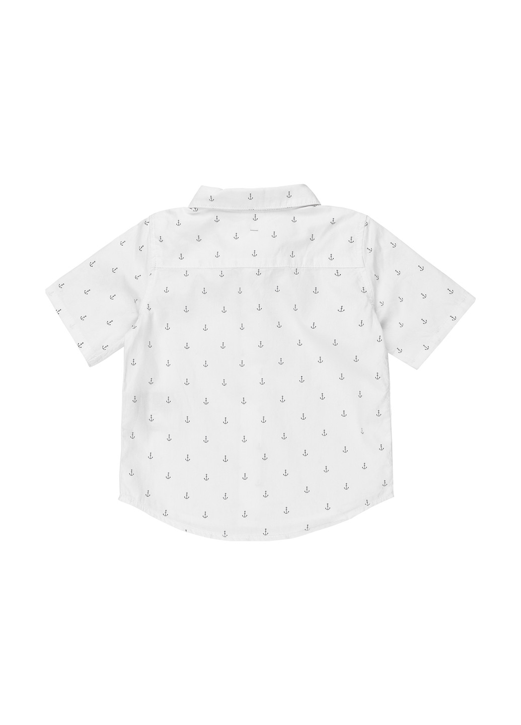 Белая кэжуал рубашка с орнаментом H&M