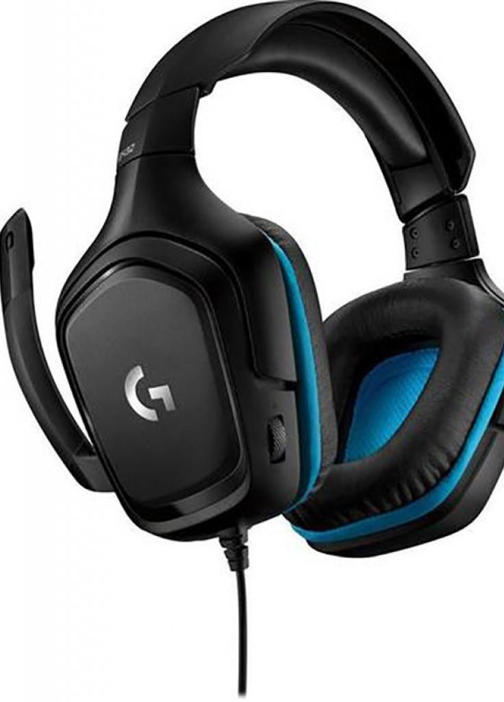 Навушники G432 7.1 Surround Sound Wired Gaming Headset (981-000770) Logitech (207376332)