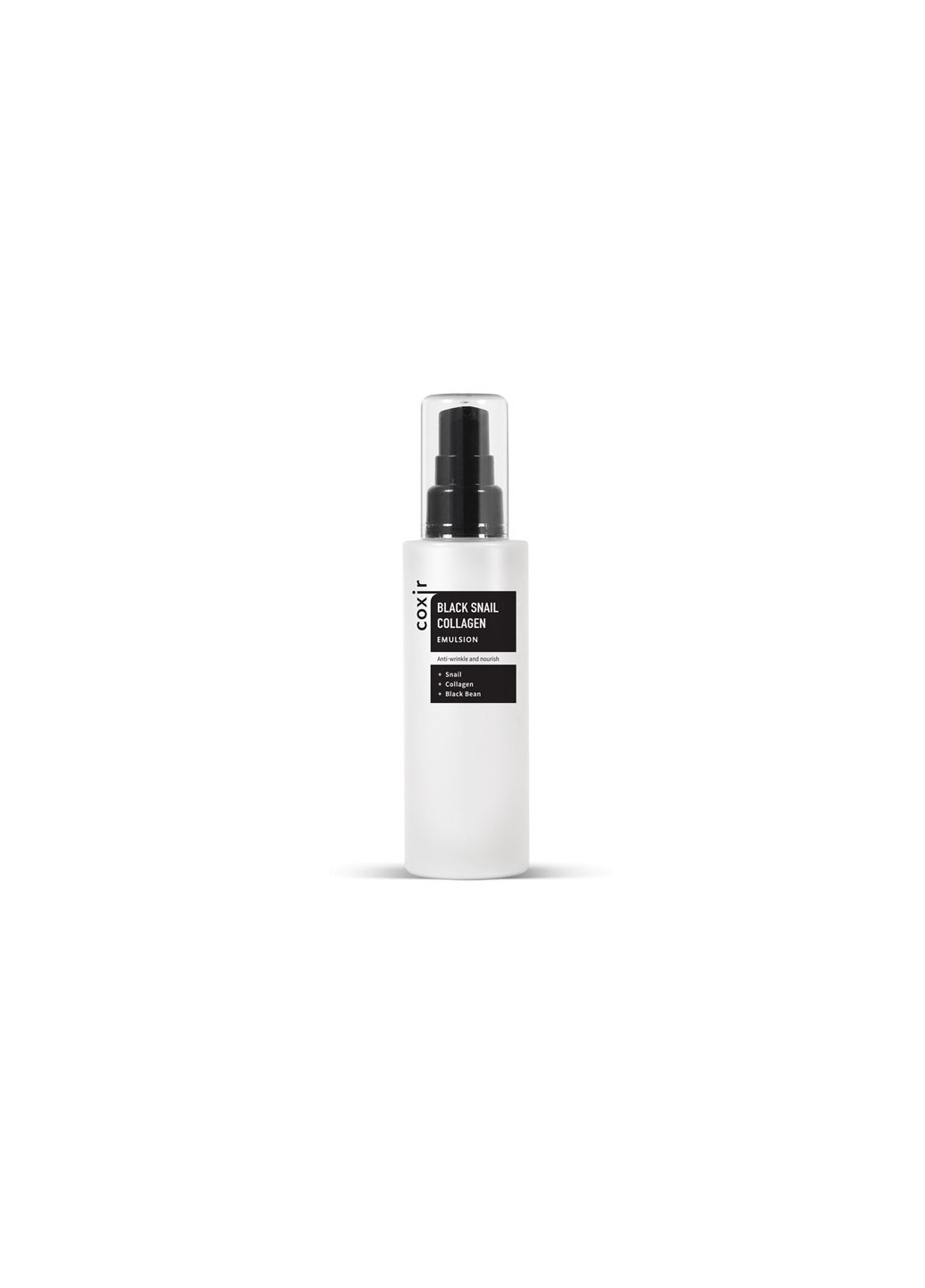 Антивікова емульсія з муцином чорної равлики і колагеном Black Snail Collagen Emulsion, 100 мл COXIR (216964877)