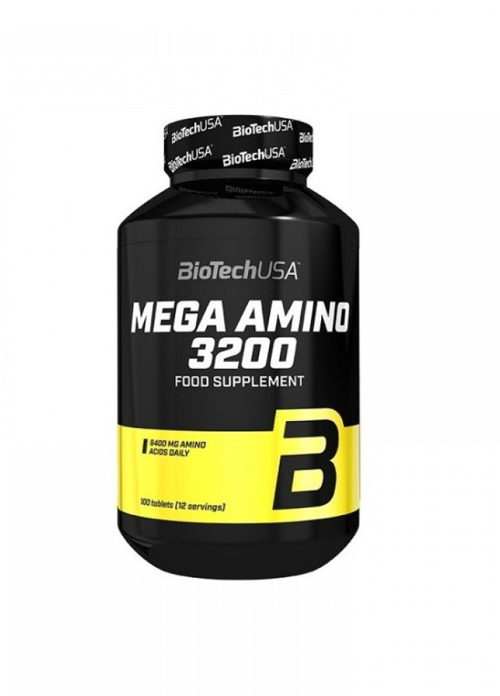 Aминокислотный комплекс BiotechUSA Mega Amino 3200 100 tabs Biotech (254371759)