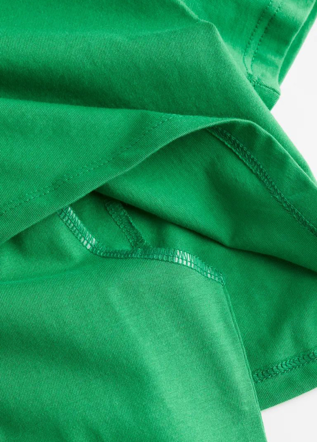 Зеленое кэжуал платье для кормящих H&M однотонное
