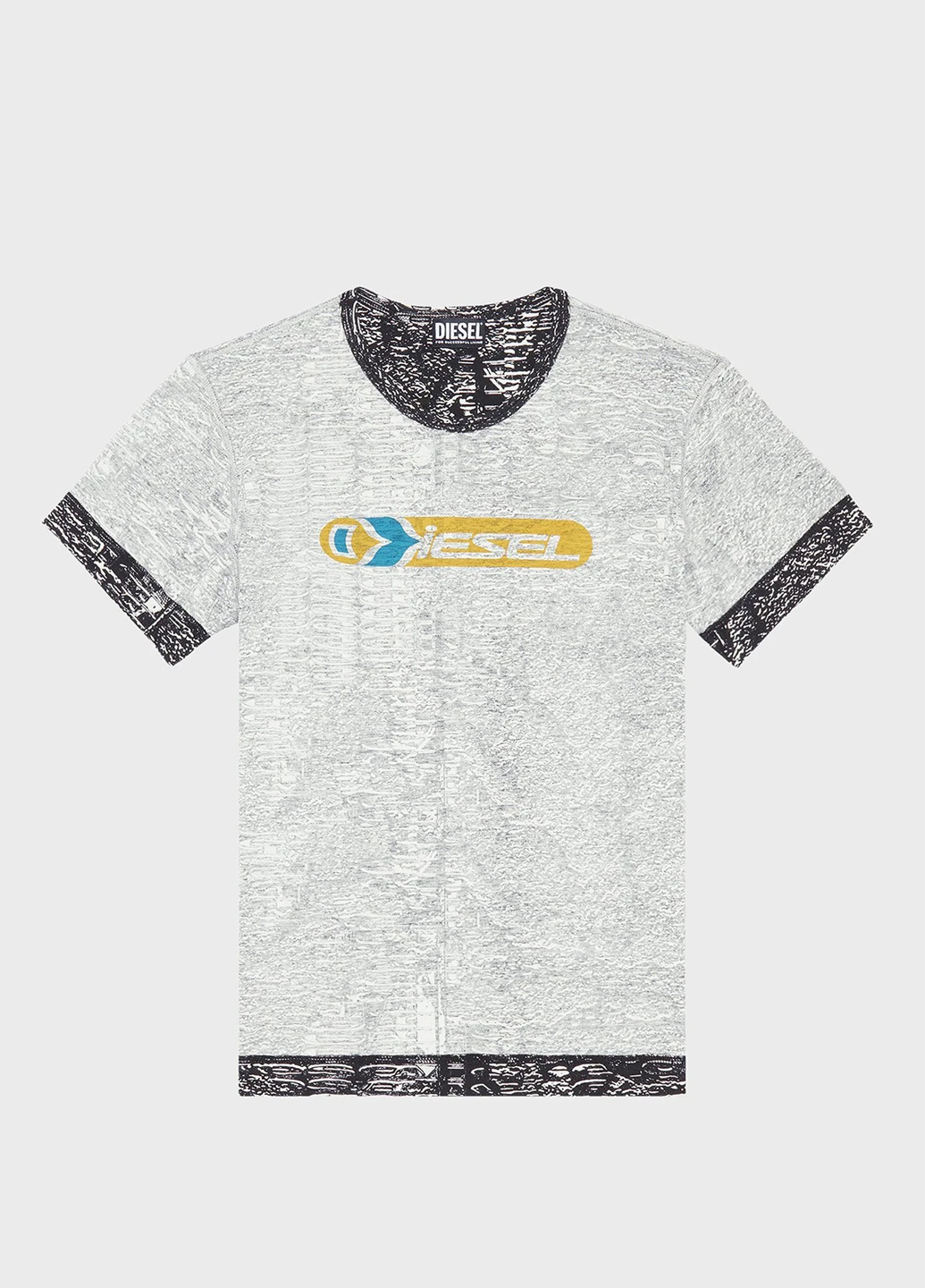 Серая футболка Diesel