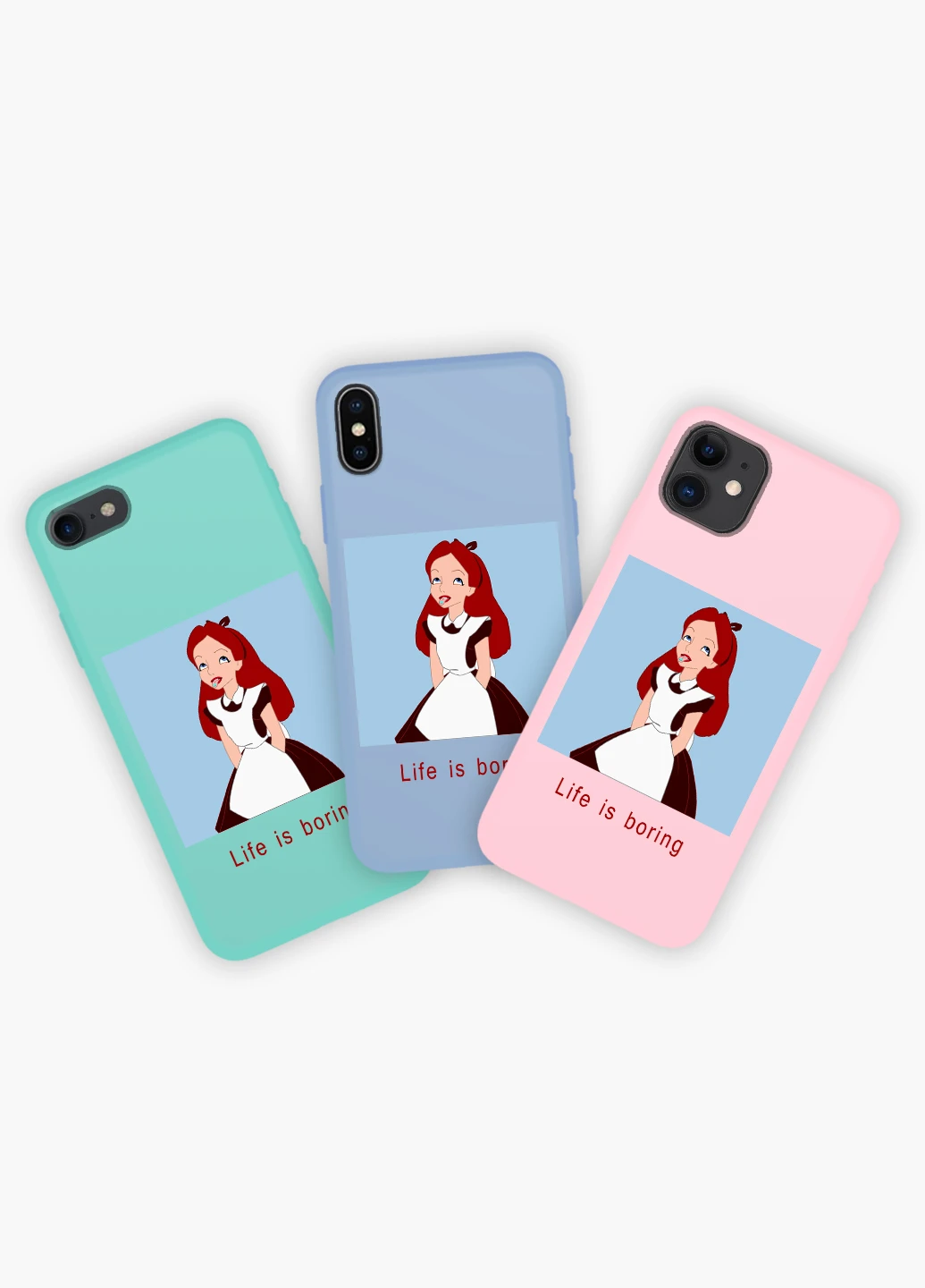 Чохол силіконовий Apple Iphone Xr Аліса скукота Дісней (Disney) (8225-1435) MobiPrint (219485764)