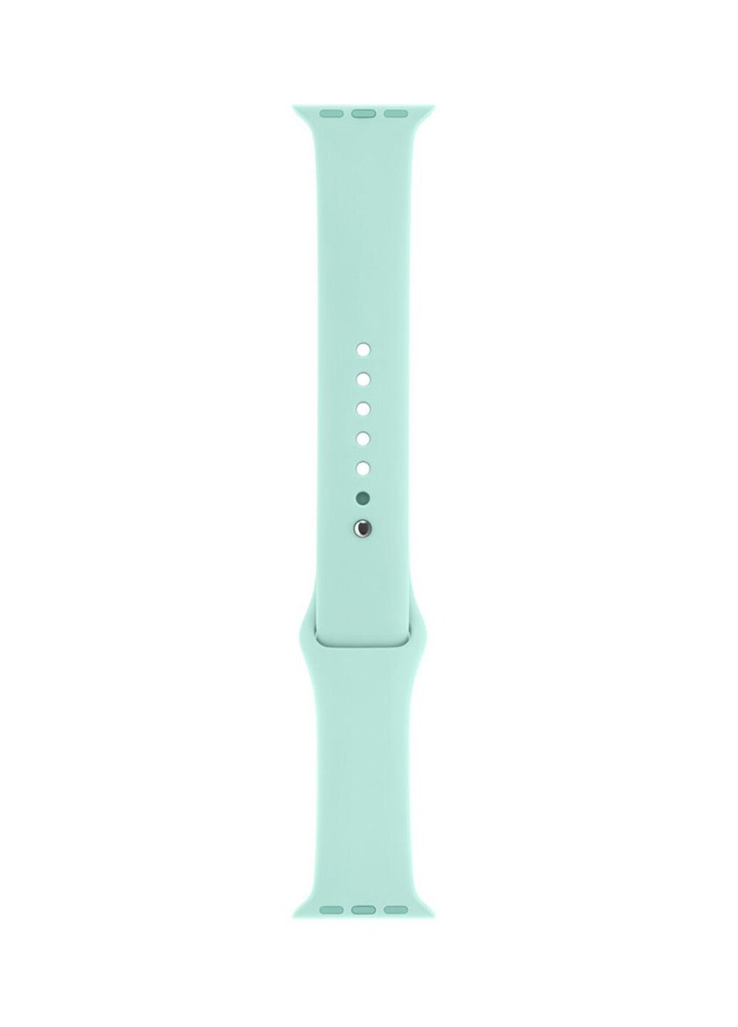 Ремешок Sport Band для Apple Watch 42/44mm силиконовый мятный спортивный size(s) Series 5 4 3 2 1 Marine Green ARM (222374789)
