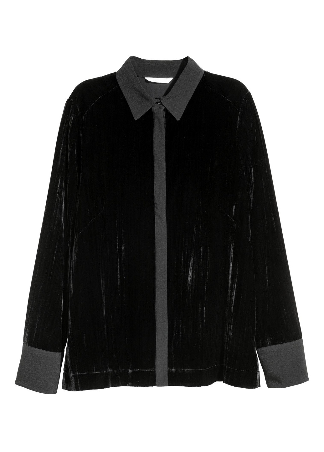 Чёрная блуза H&M