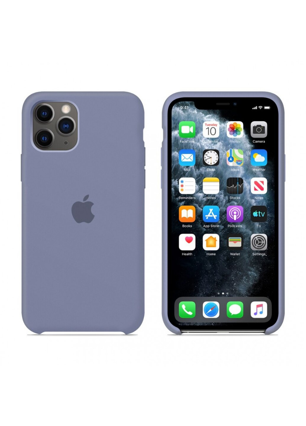 Чохол Silicone Case iPhone 11 Pro Lavender Gray RCI (220821529)