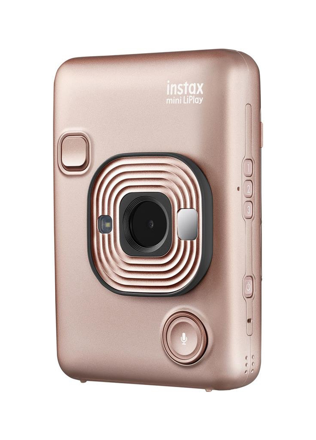 Фотокамера миттєвого друку INSTAX Mini LiPlay Blush Gold Fujifilm моментальной печати instax mini liplay blush gold (151241177)