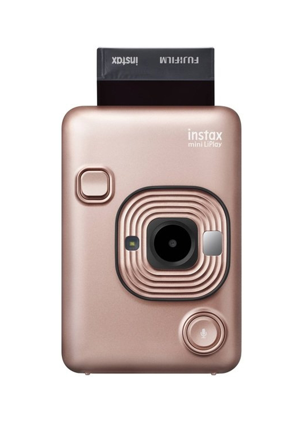 Фотокамера миттєвого друку INSTAX Mini LiPlay Blush Gold Fujifilm моментальной печати instax mini liplay blush gold (151241177)