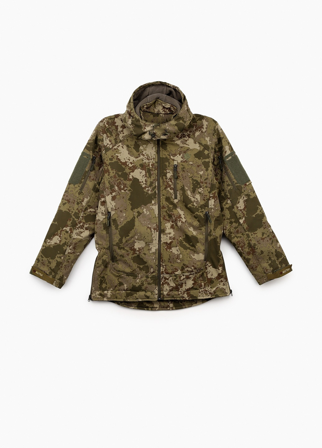 Оливковая (хаки) зимняя куртка тактическая No Brand