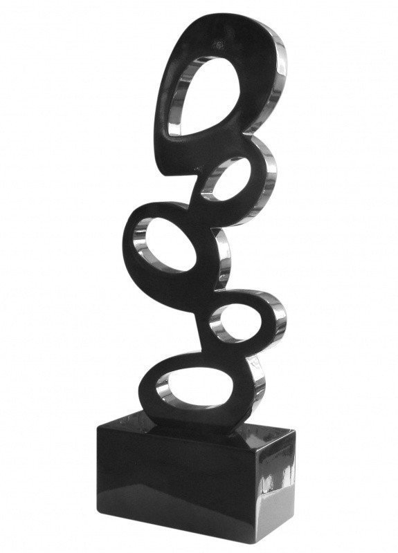 Декор интерьера фигурка абстрактная черная UH17DA Brille (253961234)