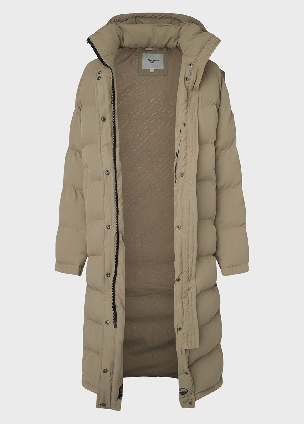 Бежева зимня куртка Pepe Jeans