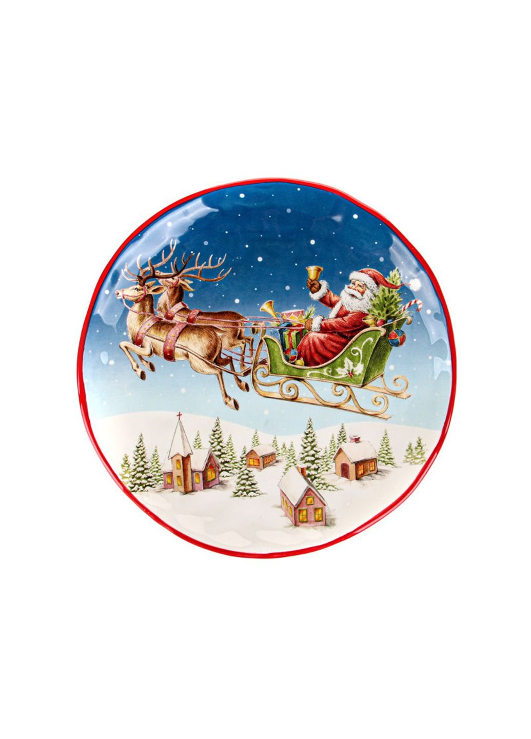 Блюдо Дед мороз 948-007 26 см Lefard (253542718)