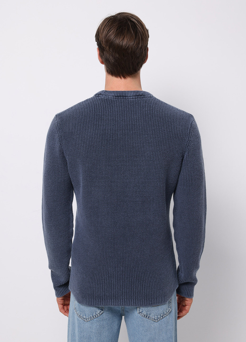 Серо-синий демисезонный джемпер джемпер Colin's