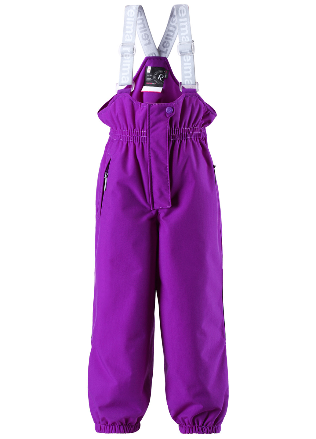 Фиолетовые кэжуал демисезонные прямые брюки Reima