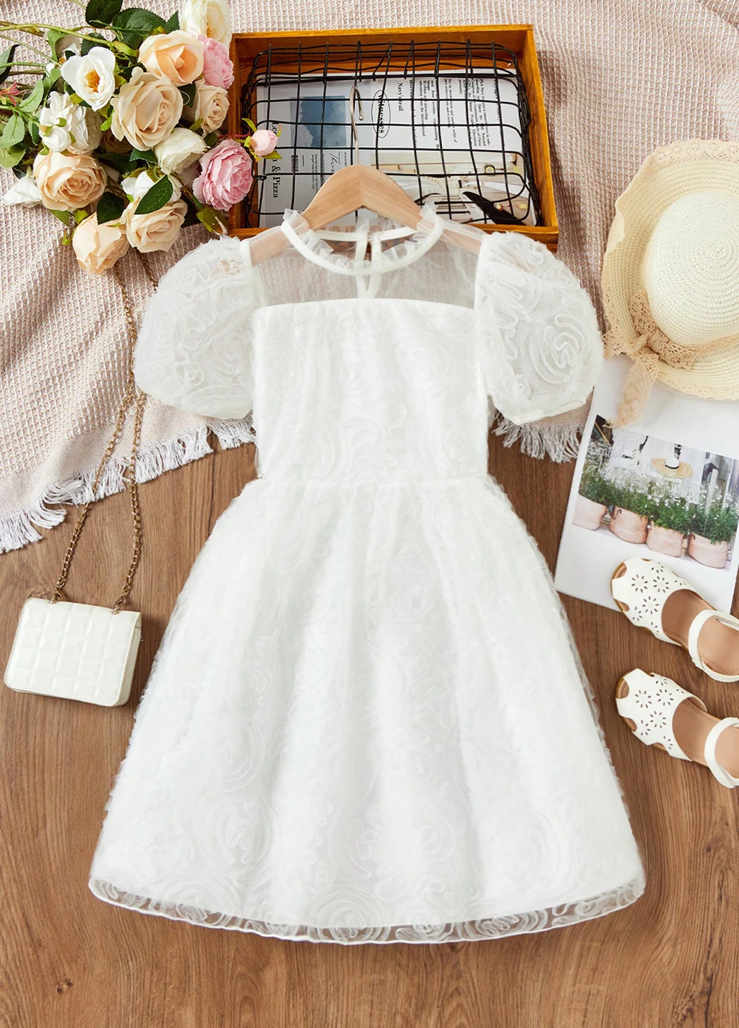 Біла сукня SHEIN (316228731)