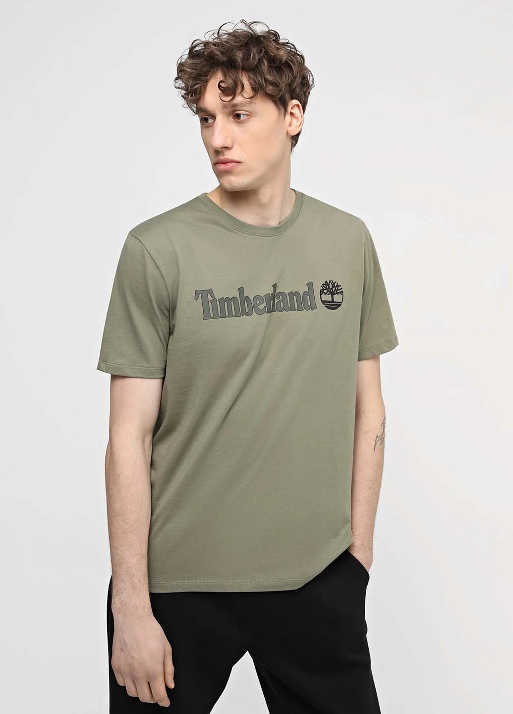 Хакі (оливкова) футболка Timberland