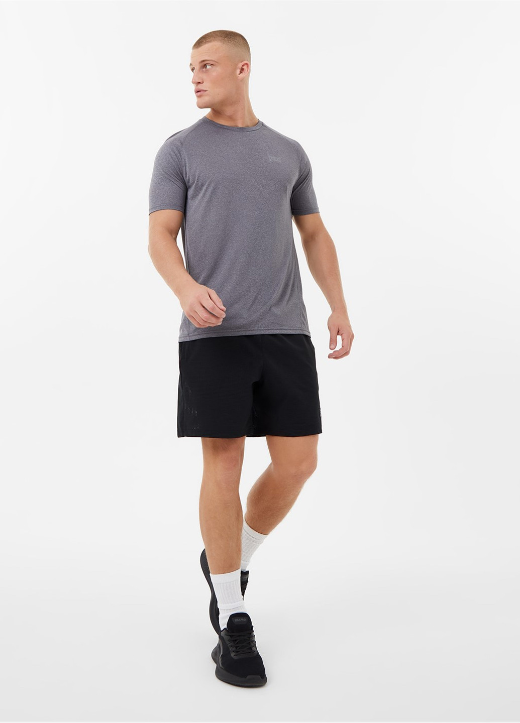 Серая футболка Everlast