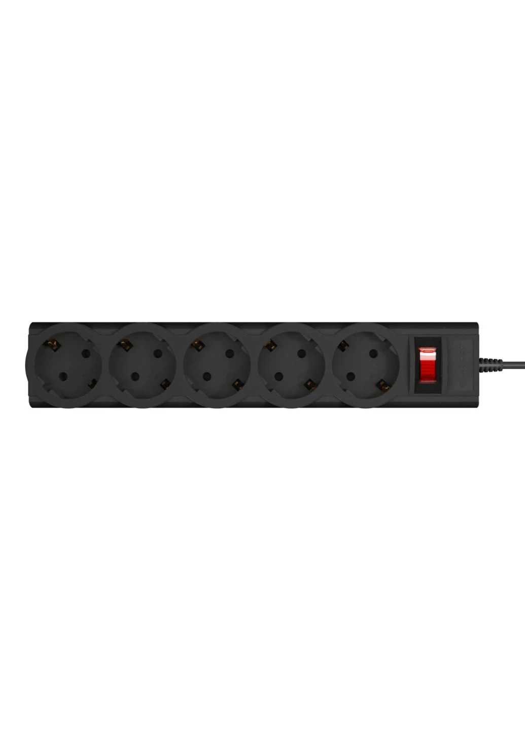 Фільтр живлення LP-X5 PREMIUM, 2m black (9583) LogicPower (251409865)