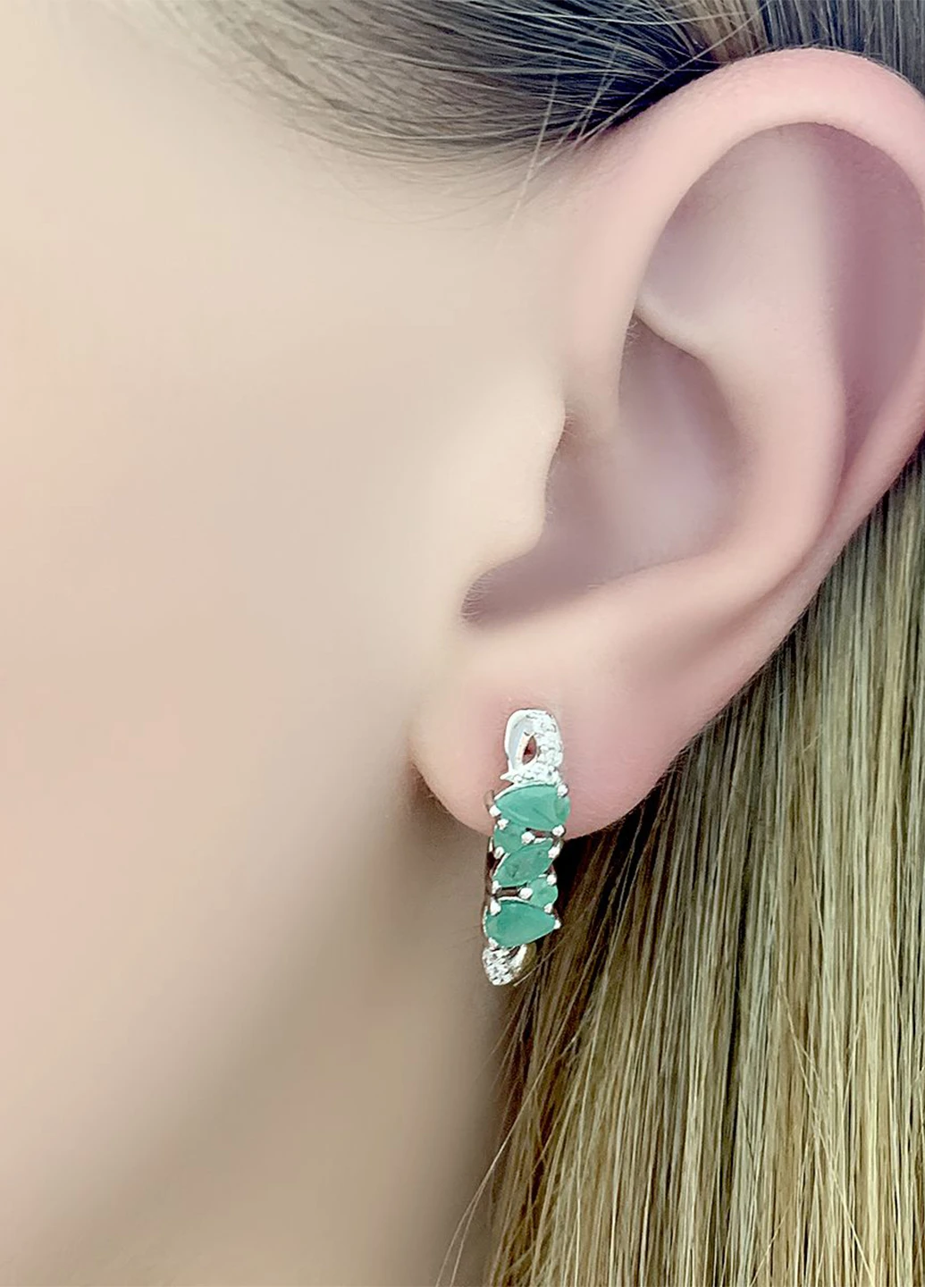 Серьги Silver Flame (233883849)