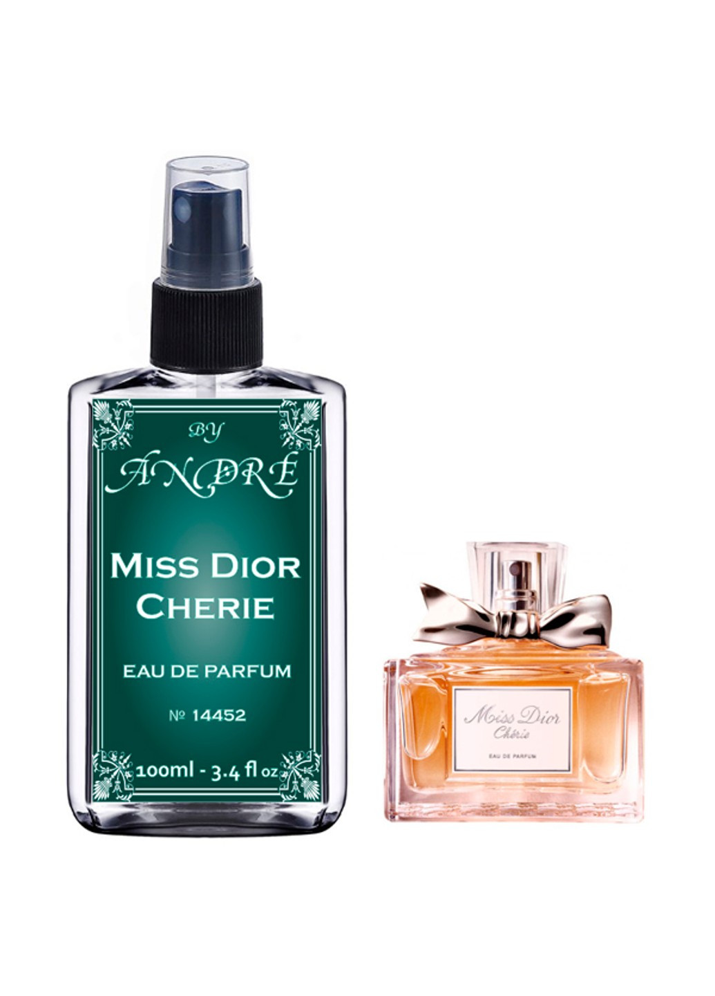 Dior Miss Dior Cherie Eau De Parfum Женские 100 ml №14452 Andre (254396434)