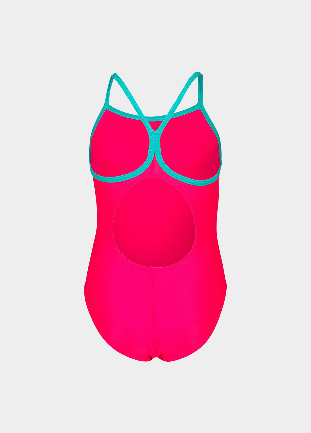 Малиновый летний купальник слитный, майо Arena LOGO KIDS GIRL ONE PIECE