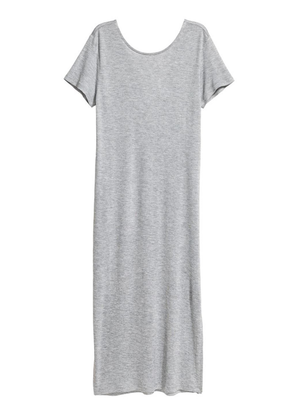Сіра кежуал плаття, сукня сукня-футболка H&M меланжева