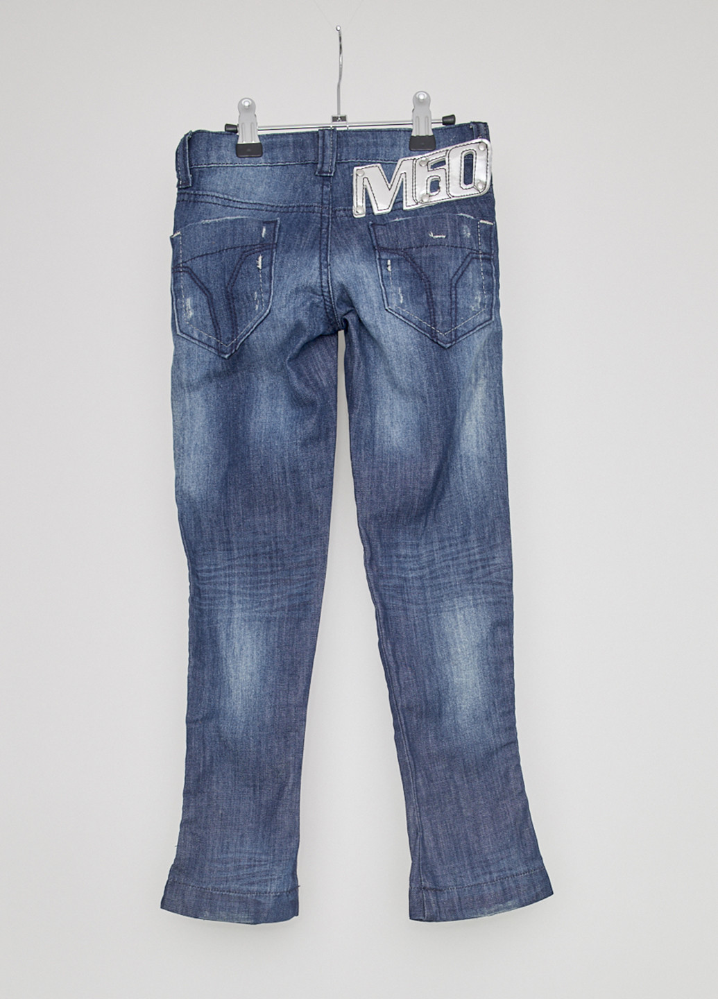 Синие демисезонные со средней талией джинсы Miss Sixty