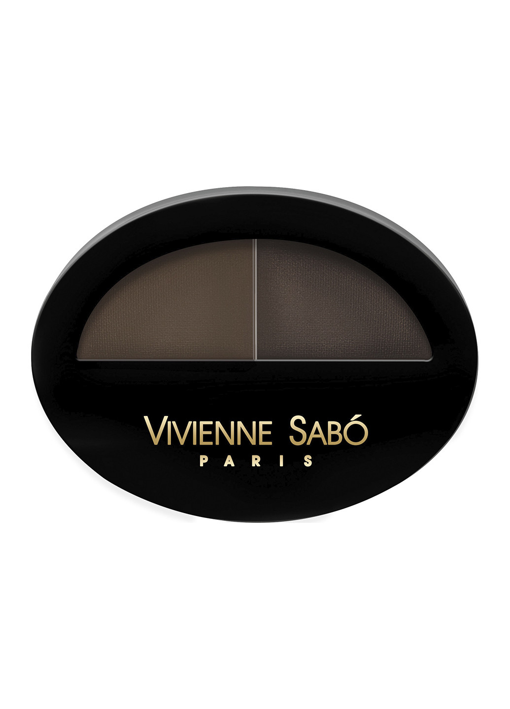 Тіні для брів подвійні № 02 Vivienne Sabo BROW ARCADE безбарвна