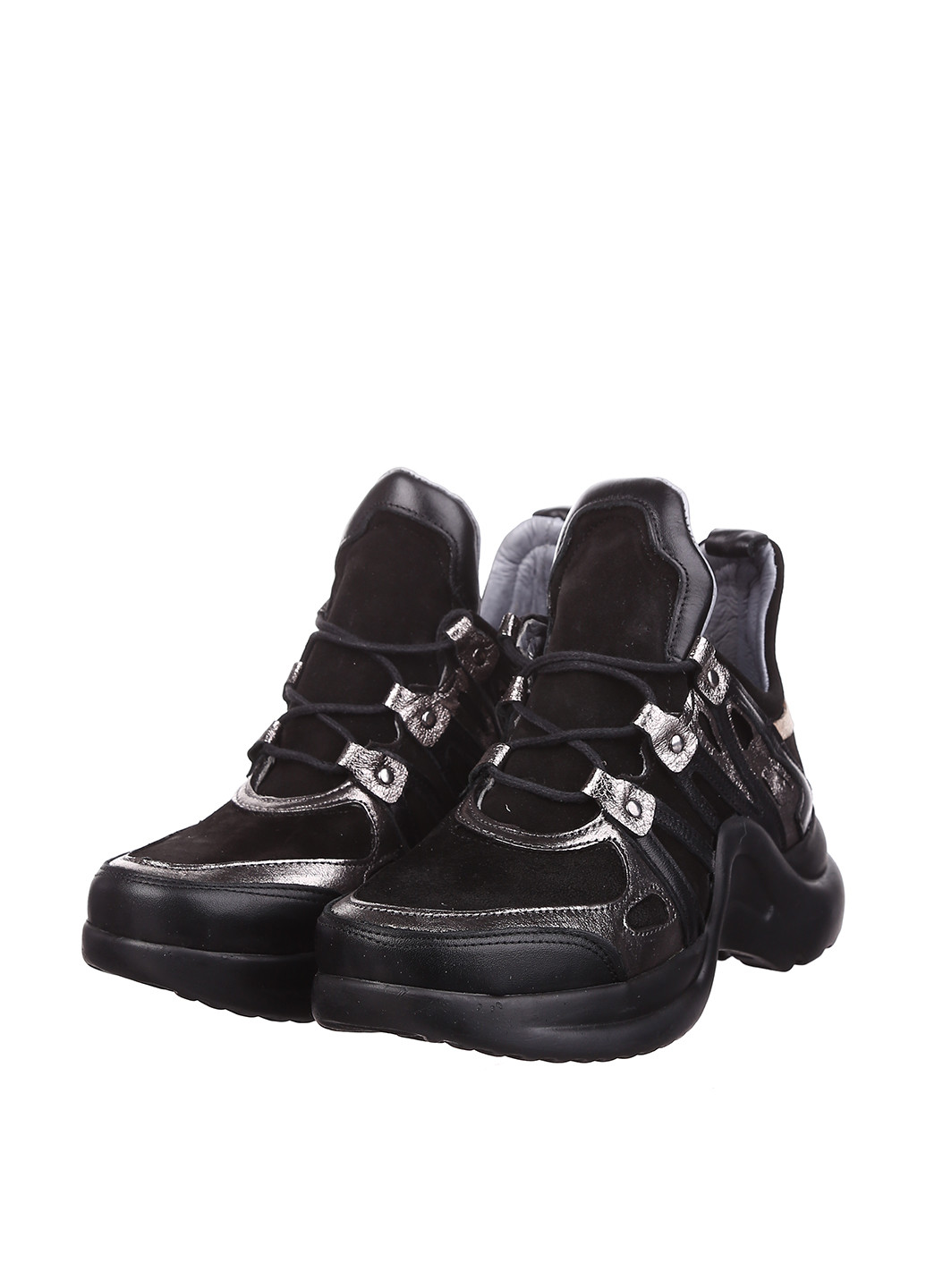 Черные демисезонные кроссовки N 55