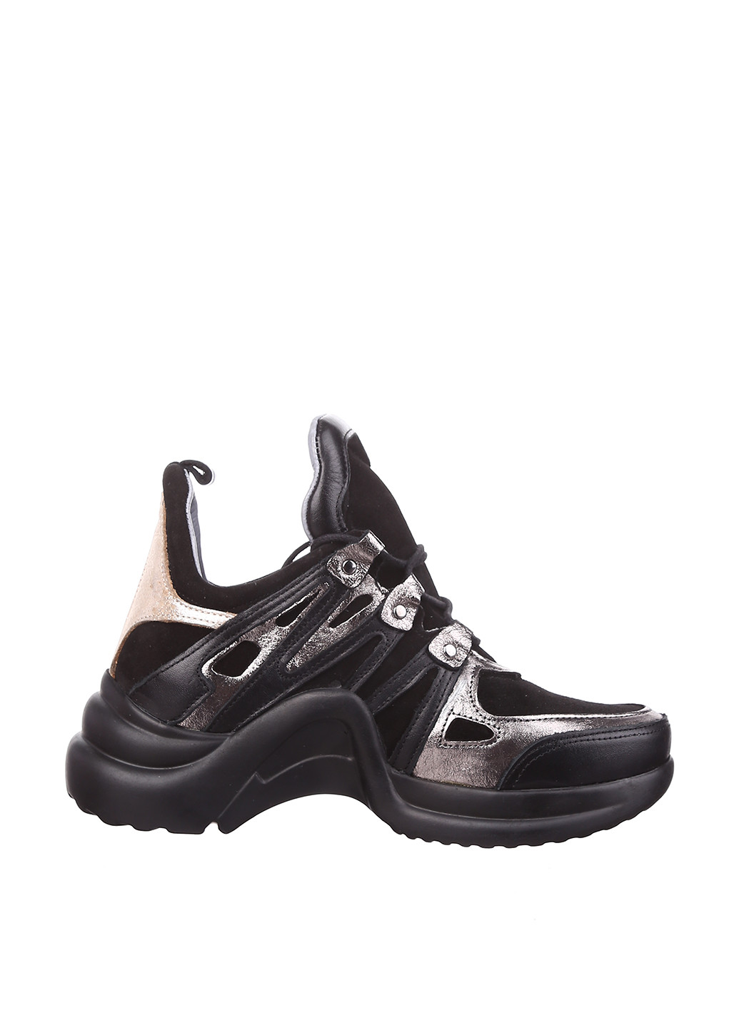 Черные демисезонные кроссовки N 55