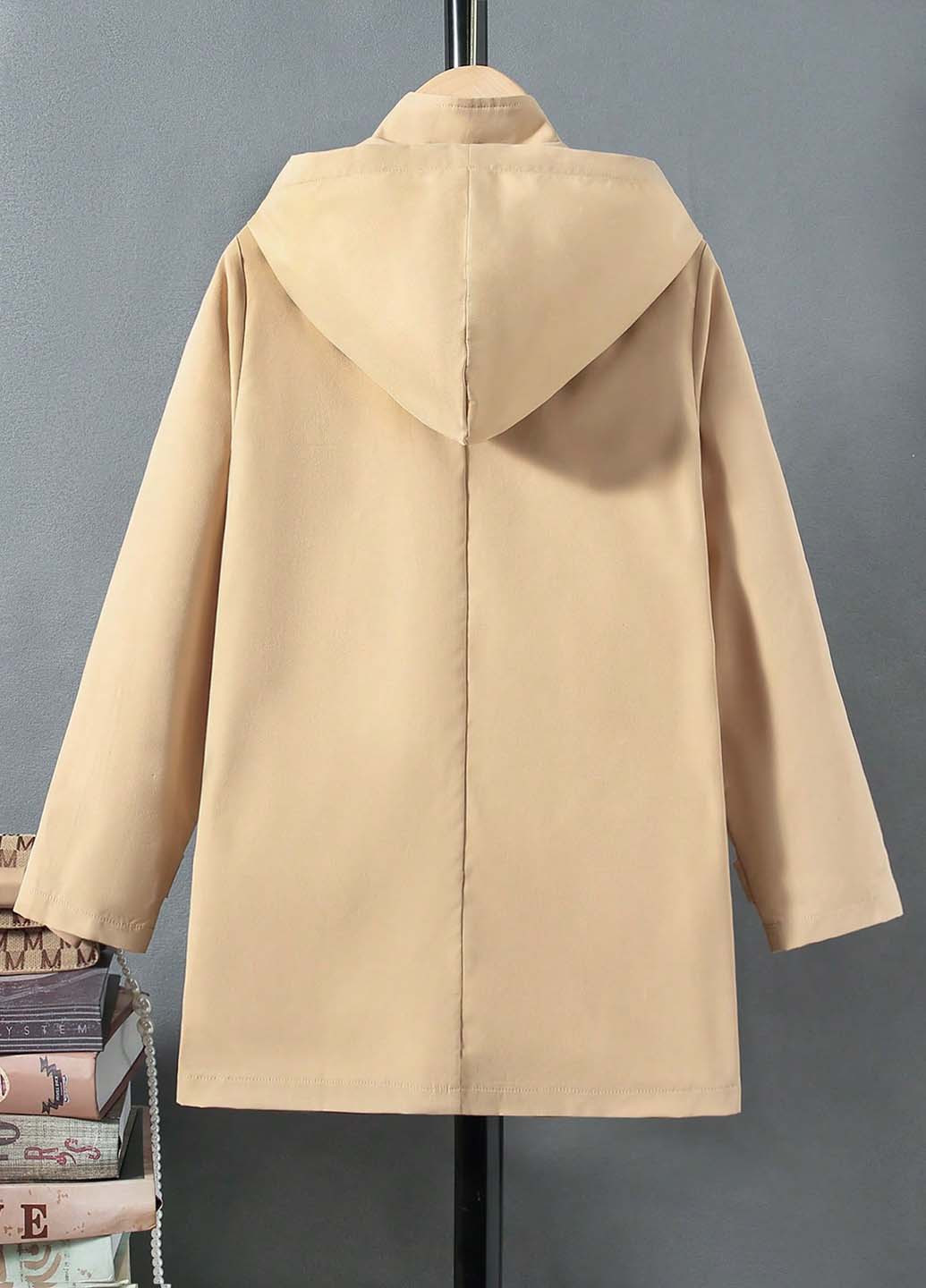 Плащ SHEIN на молнии демисезон (344465999)